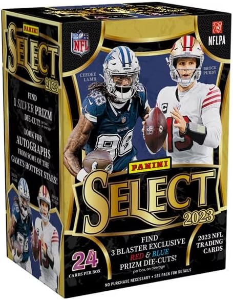 2023 Panini Select Football Blaster Box (Red & Blue Prizms)