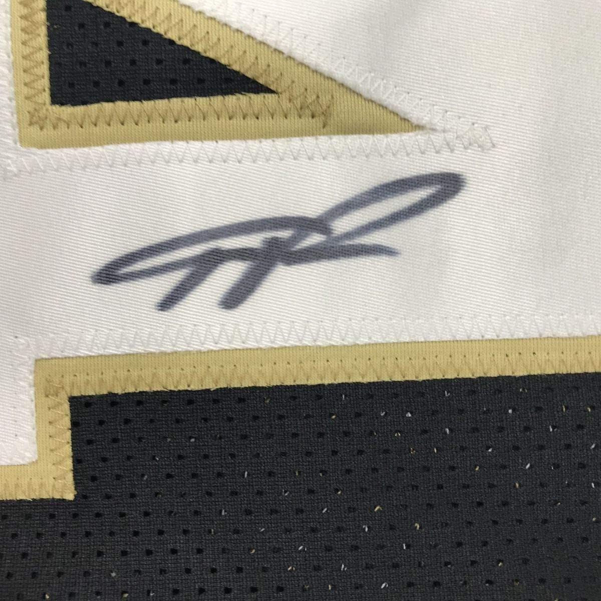 Framed Autographed/Signed Giannis Antetokounmpo 33x42 Milwaukee Black Basketball Jersey JSA COA