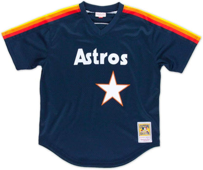 Mitchell & Ness Nolan Ryan Houston Astros Men's Authentic 1988 Pullover Jersey (as1, Alpha, l, Regular, Regular, Large) Navy