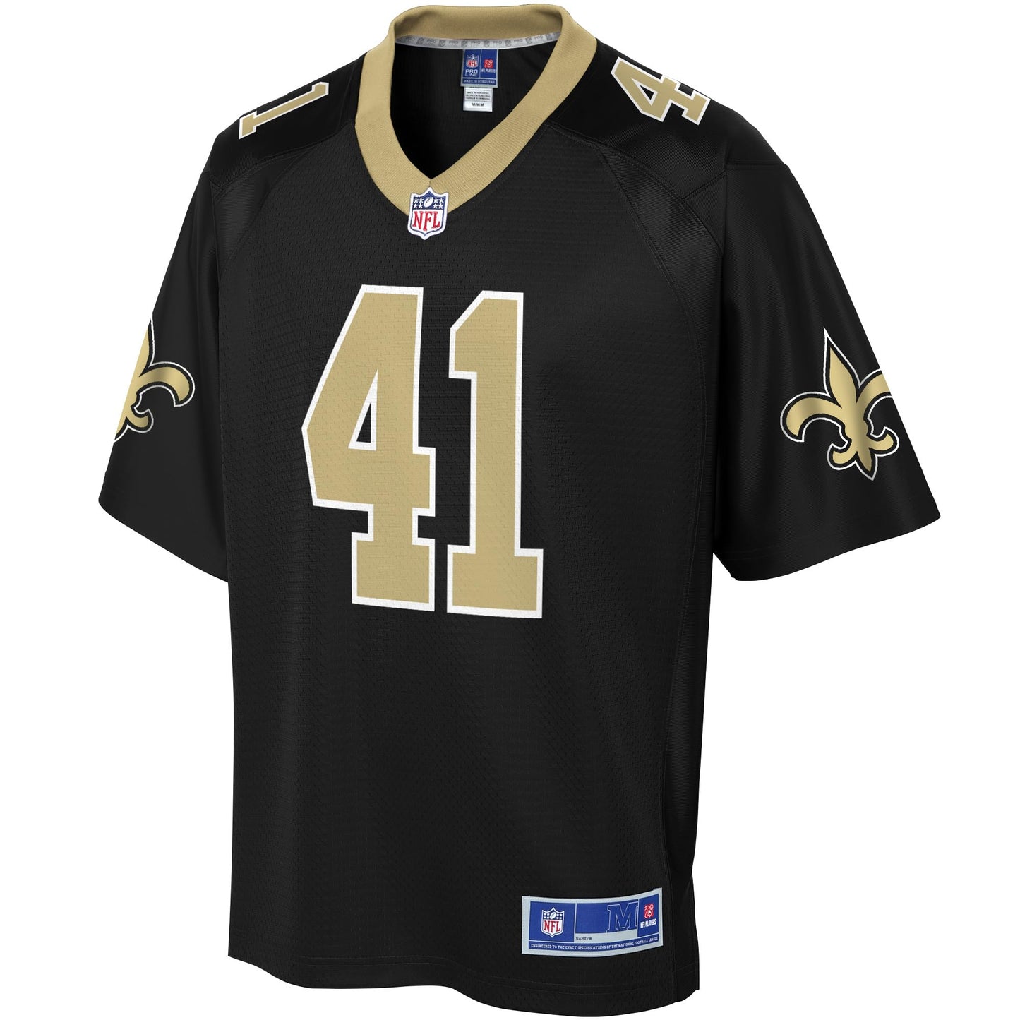 NFL PRO LINE Men's Alvin Kamara Black New Orleans Saints Team Player Jersey